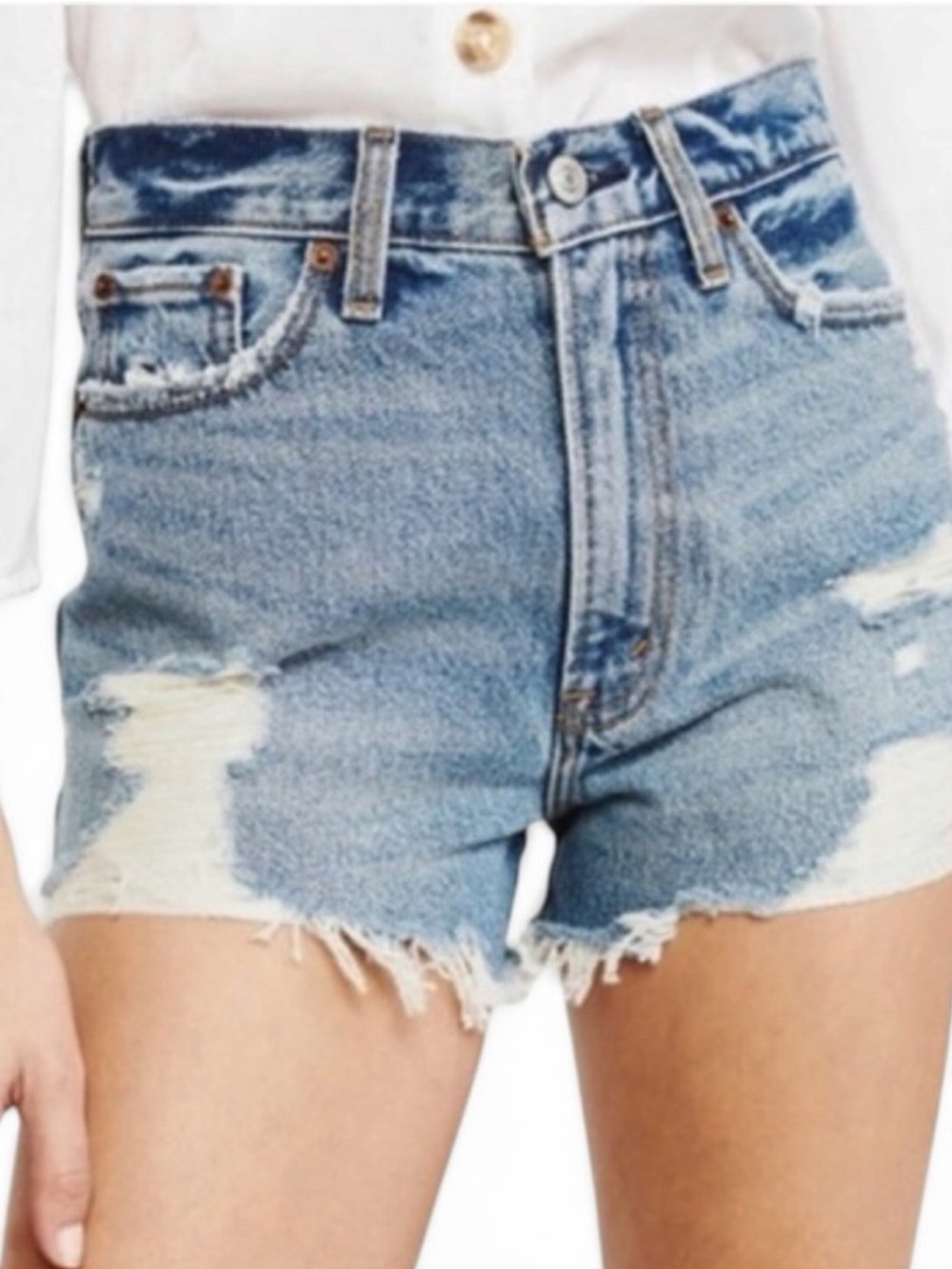 Abercrombie & Fitch Annie High Rise Short